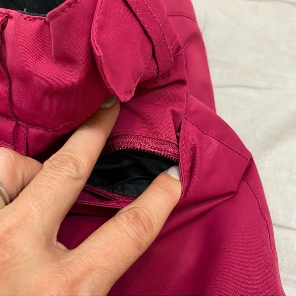 Roxy Girls Backyard Snow Pants‎ Fuchsia Pink Size Large